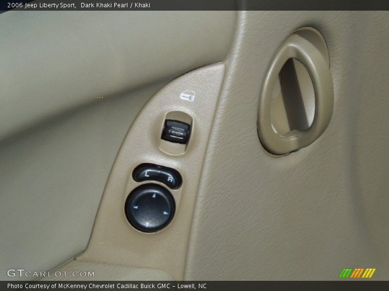 Dark Khaki Pearl / Khaki 2006 Jeep Liberty Sport