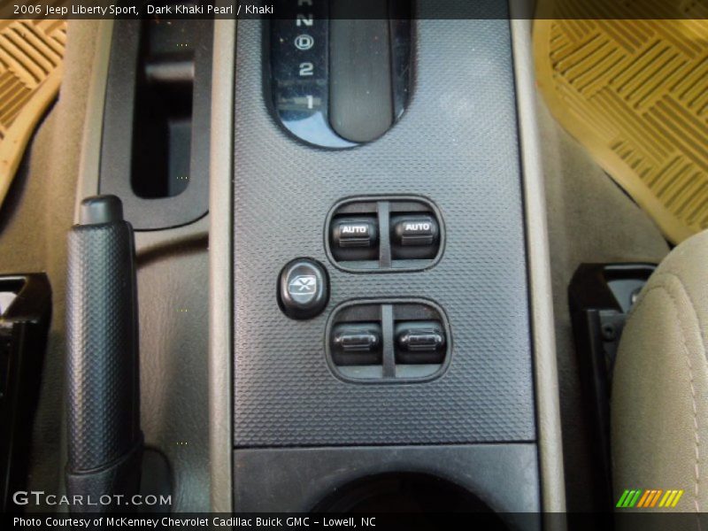 Dark Khaki Pearl / Khaki 2006 Jeep Liberty Sport