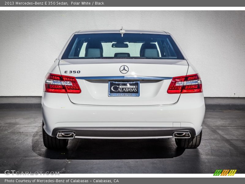 Polar White / Black 2013 Mercedes-Benz E 350 Sedan