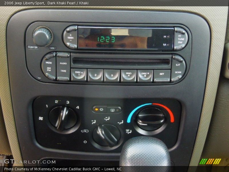 Dark Khaki Pearl / Khaki 2006 Jeep Liberty Sport