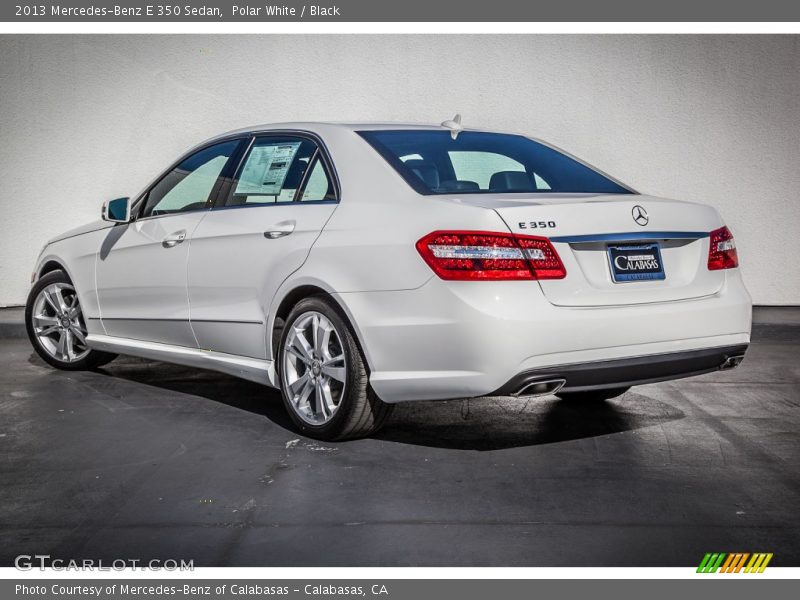 Polar White / Black 2013 Mercedes-Benz E 350 Sedan