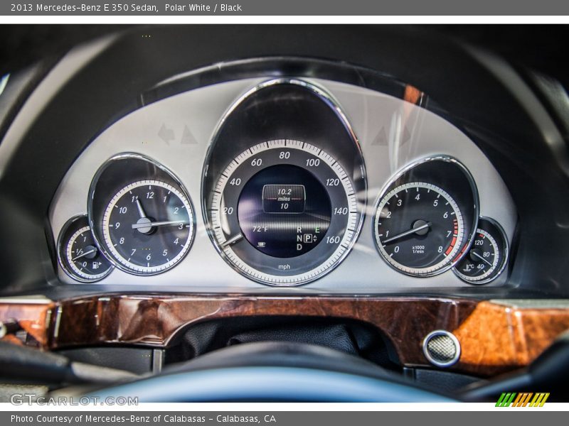  2013 E 350 Sedan 350 Sedan Gauges