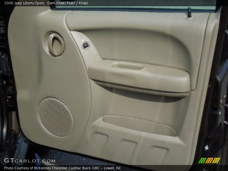 Dark Khaki Pearl / Khaki 2006 Jeep Liberty Sport