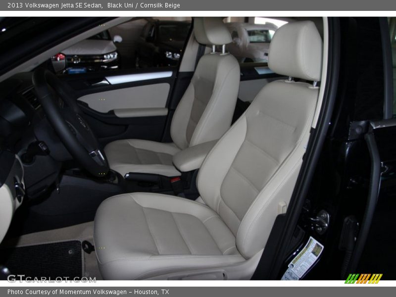 Front Seat of 2013 Jetta SE Sedan