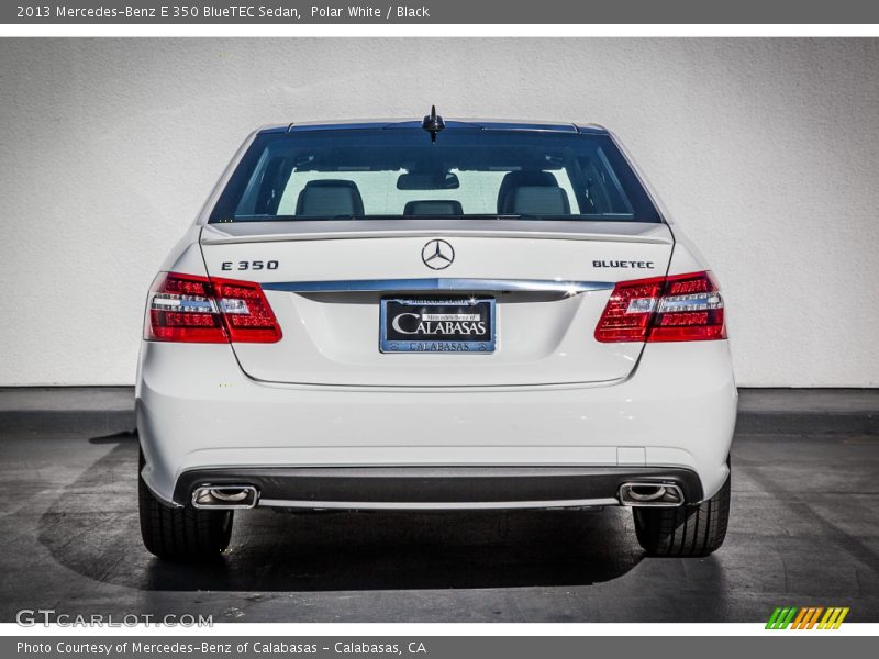 Polar White / Black 2013 Mercedes-Benz E 350 BlueTEC Sedan