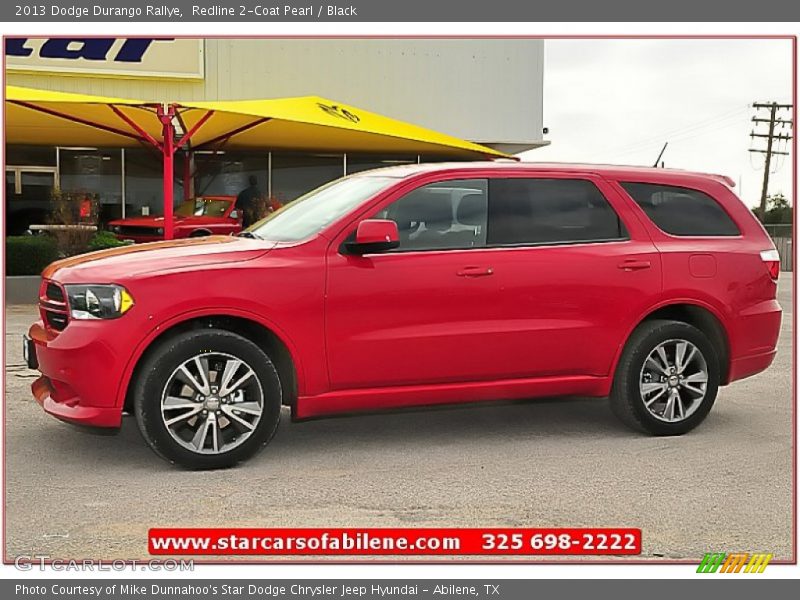 Redline 2-Coat Pearl / Black 2013 Dodge Durango Rallye