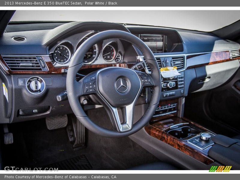 Dashboard of 2013 E 350 BlueTEC Sedan