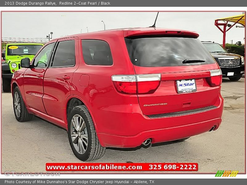 Redline 2-Coat Pearl / Black 2013 Dodge Durango Rallye