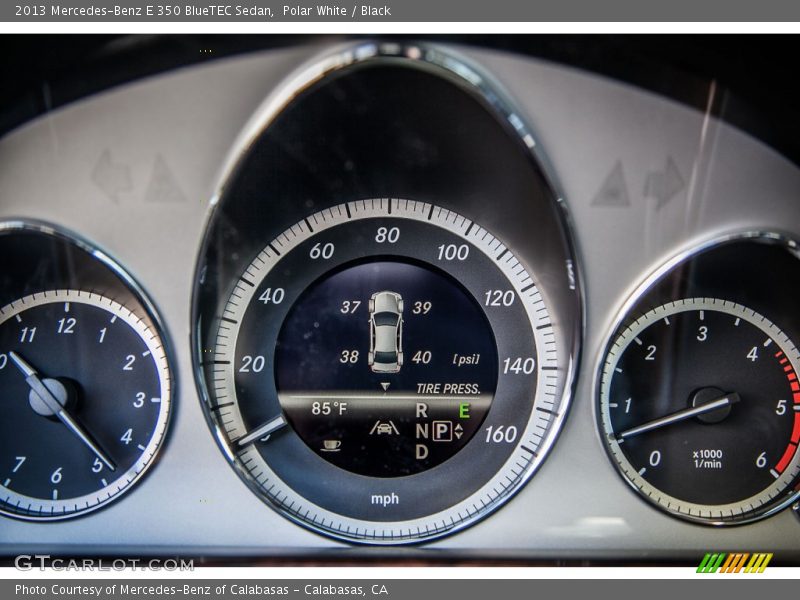  2013 E 350 BlueTEC Sedan 350 BlueTEC Sedan Gauges