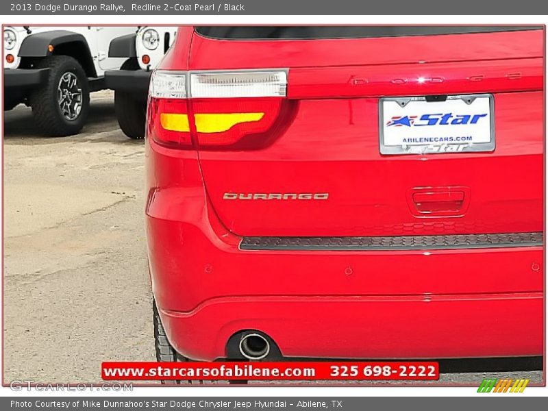 Redline 2-Coat Pearl / Black 2013 Dodge Durango Rallye