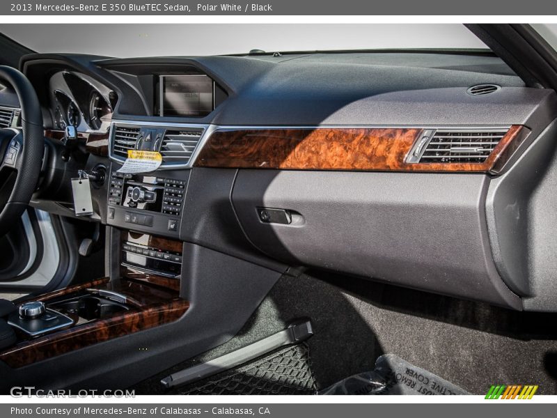 Dashboard of 2013 E 350 BlueTEC Sedan