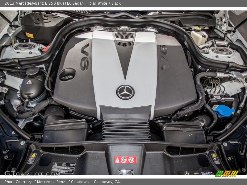  2013 E 350 BlueTEC Sedan Engine - 3.0 Liter BlueTEC Turbo-Diesel DOHC 24-Valve VVT V6