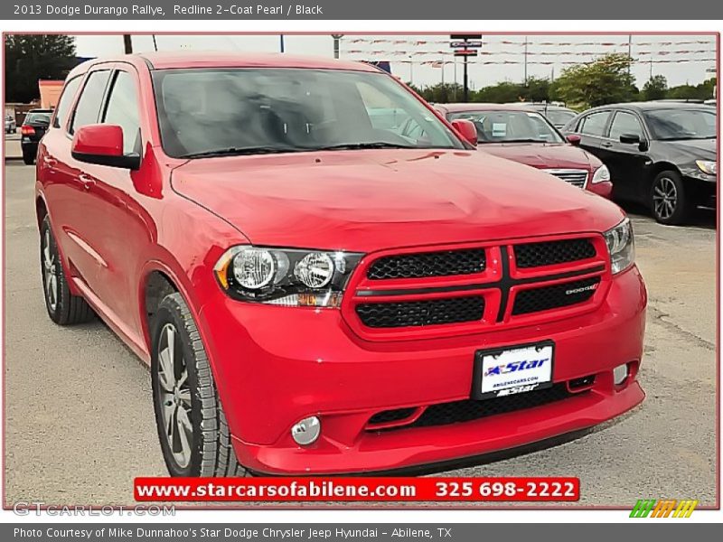 Redline 2-Coat Pearl / Black 2013 Dodge Durango Rallye