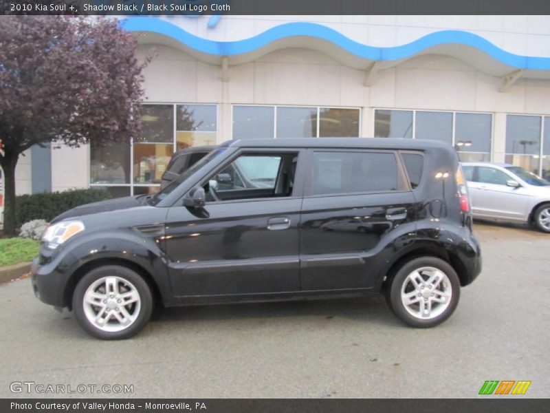 Shadow Black / Black Soul Logo Cloth 2010 Kia Soul +