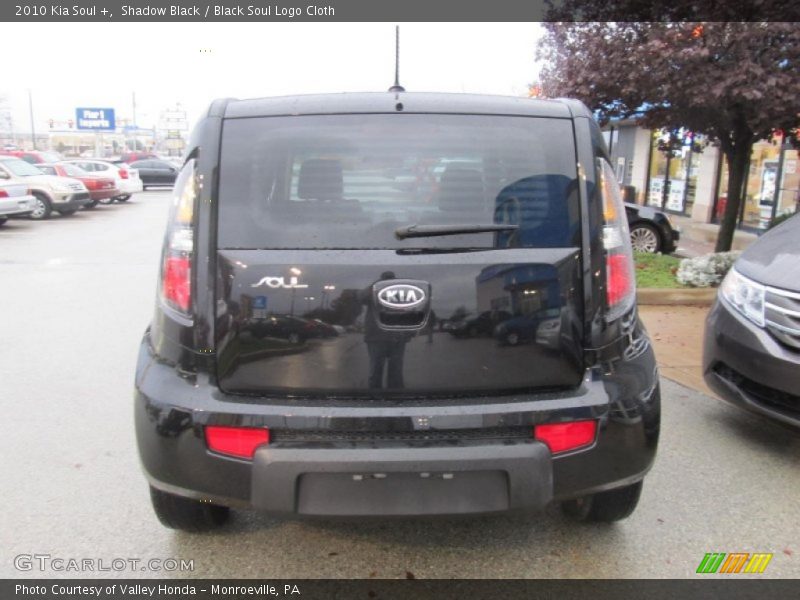 Shadow Black / Black Soul Logo Cloth 2010 Kia Soul +
