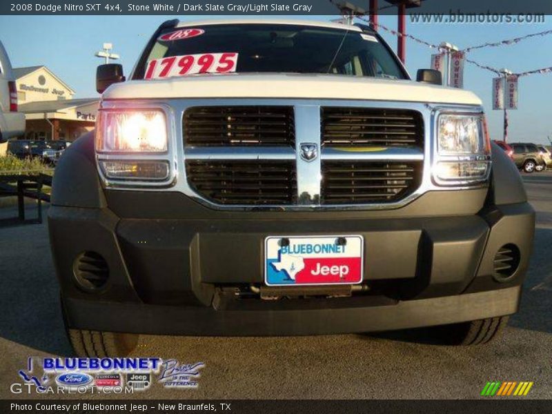 Stone White / Dark Slate Gray/Light Slate Gray 2008 Dodge Nitro SXT 4x4