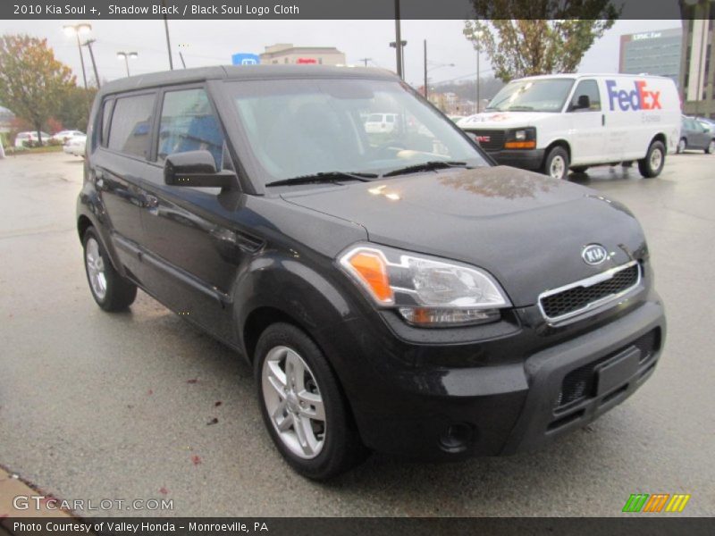 Shadow Black / Black Soul Logo Cloth 2010 Kia Soul +