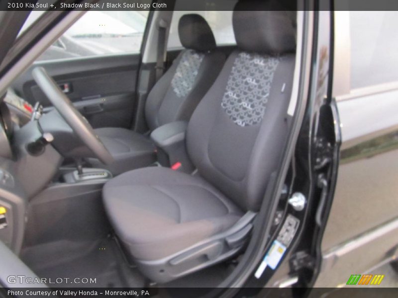 Shadow Black / Black Soul Logo Cloth 2010 Kia Soul +