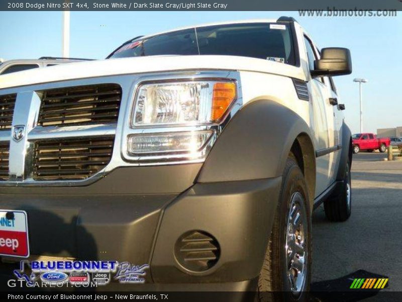Stone White / Dark Slate Gray/Light Slate Gray 2008 Dodge Nitro SXT 4x4