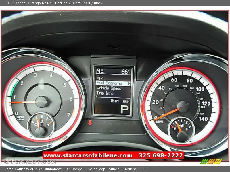 Redline 2-Coat Pearl / Black 2013 Dodge Durango Rallye