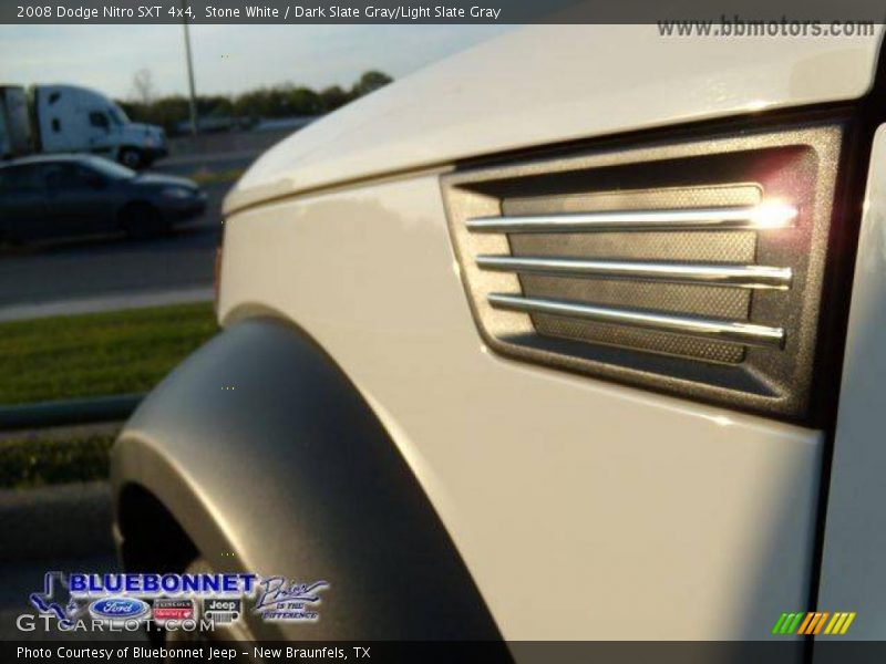 Stone White / Dark Slate Gray/Light Slate Gray 2008 Dodge Nitro SXT 4x4