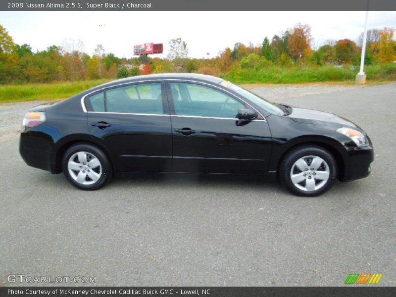 Super Black / Charcoal 2008 Nissan Altima 2.5 S