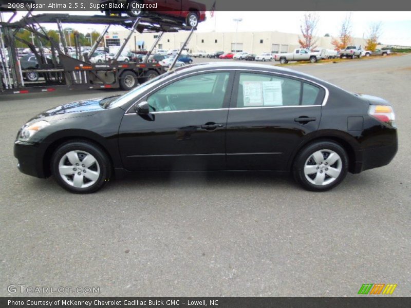 Super Black / Charcoal 2008 Nissan Altima 2.5 S