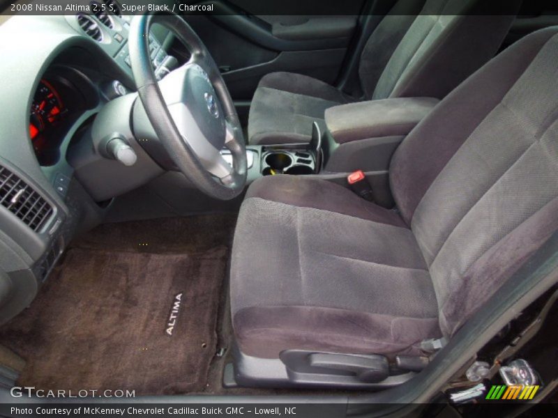 Super Black / Charcoal 2008 Nissan Altima 2.5 S