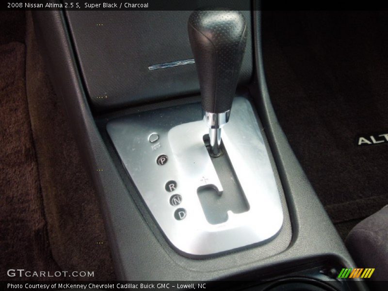 Super Black / Charcoal 2008 Nissan Altima 2.5 S
