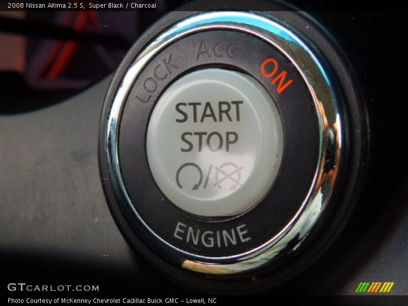 Super Black / Charcoal 2008 Nissan Altima 2.5 S