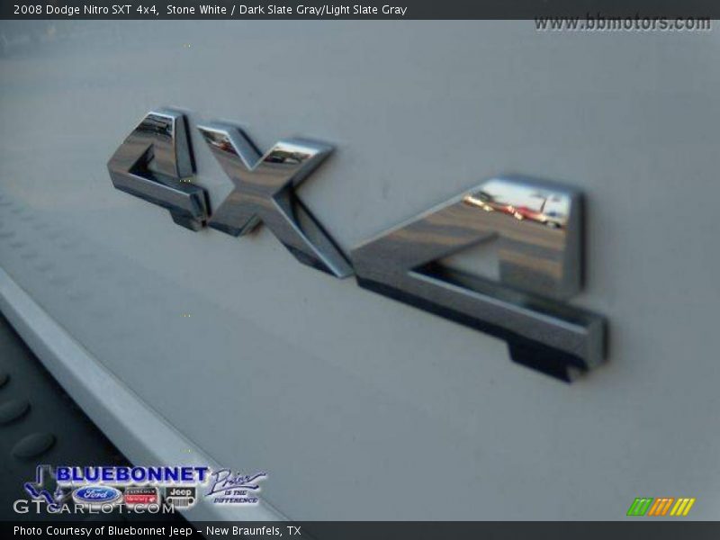 Stone White / Dark Slate Gray/Light Slate Gray 2008 Dodge Nitro SXT 4x4