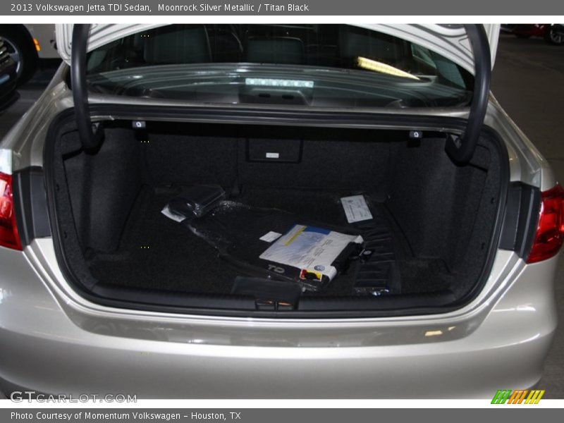 Moonrock Silver Metallic / Titan Black 2013 Volkswagen Jetta TDI Sedan