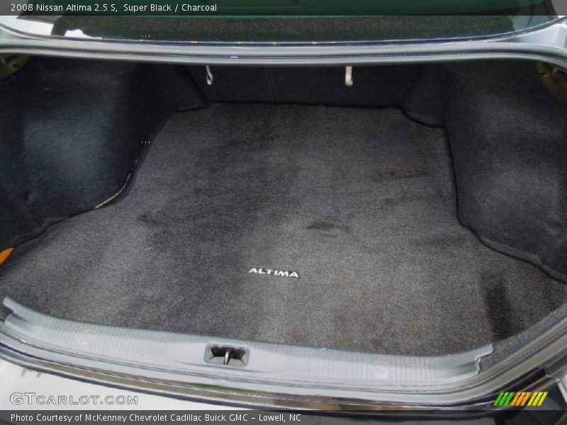 Super Black / Charcoal 2008 Nissan Altima 2.5 S