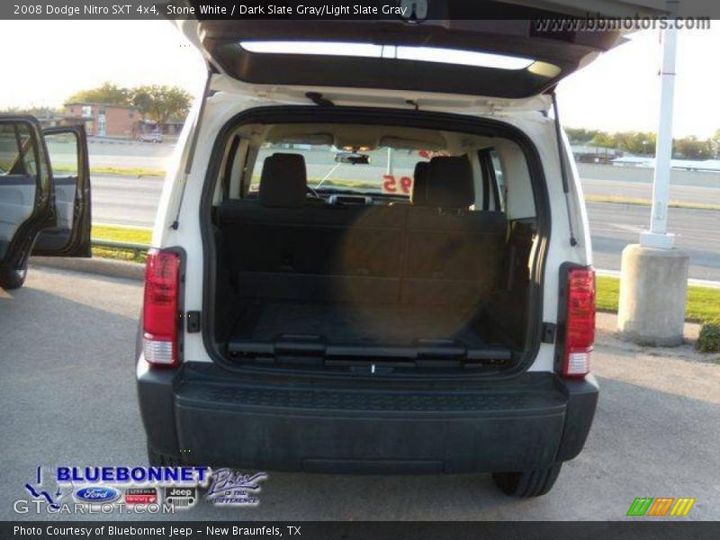 Stone White / Dark Slate Gray/Light Slate Gray 2008 Dodge Nitro SXT 4x4