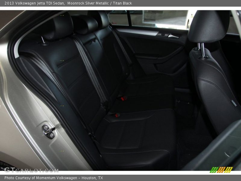 Moonrock Silver Metallic / Titan Black 2013 Volkswagen Jetta TDI Sedan