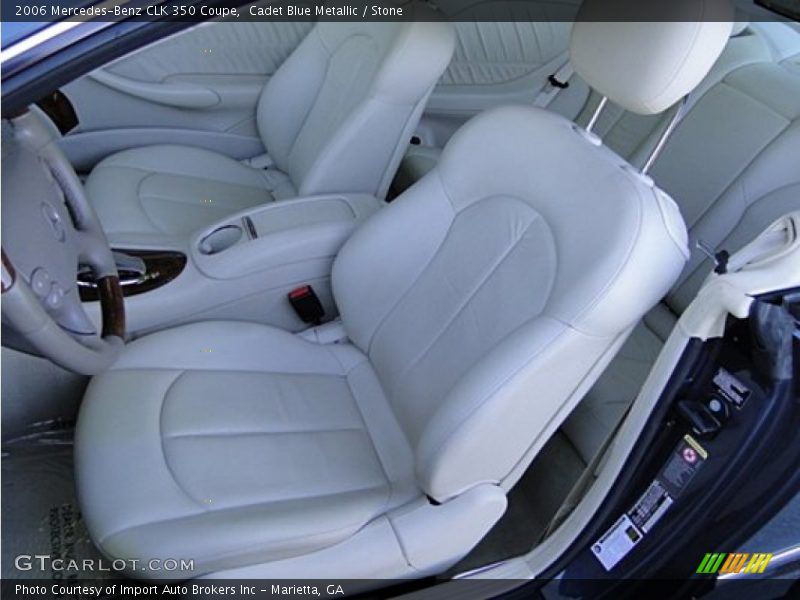 Front Seat of 2006 CLK 350 Coupe