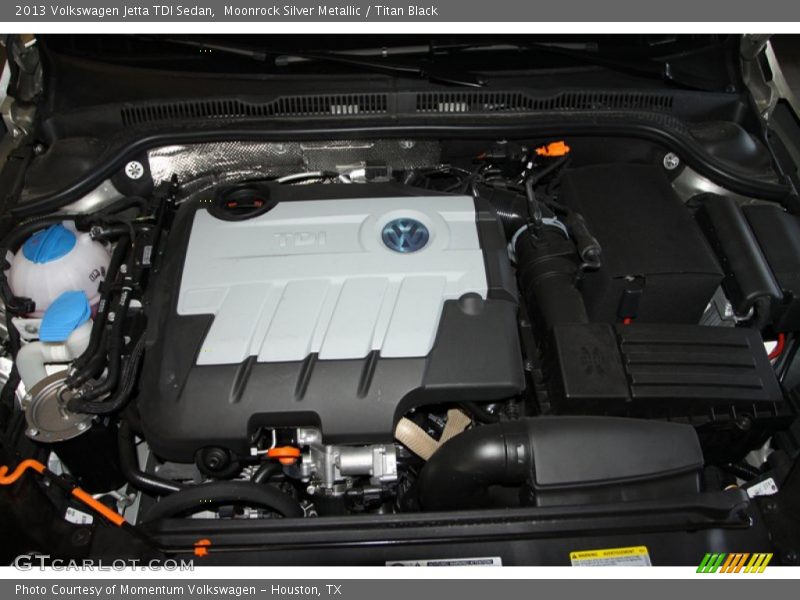 Moonrock Silver Metallic / Titan Black 2013 Volkswagen Jetta TDI Sedan