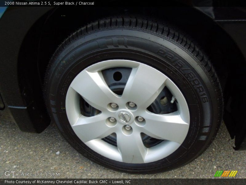 Super Black / Charcoal 2008 Nissan Altima 2.5 S