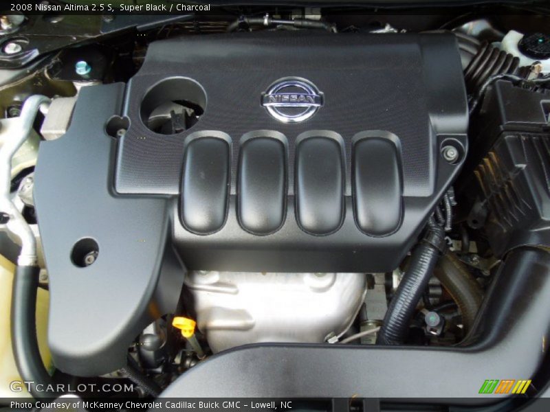 Super Black / Charcoal 2008 Nissan Altima 2.5 S