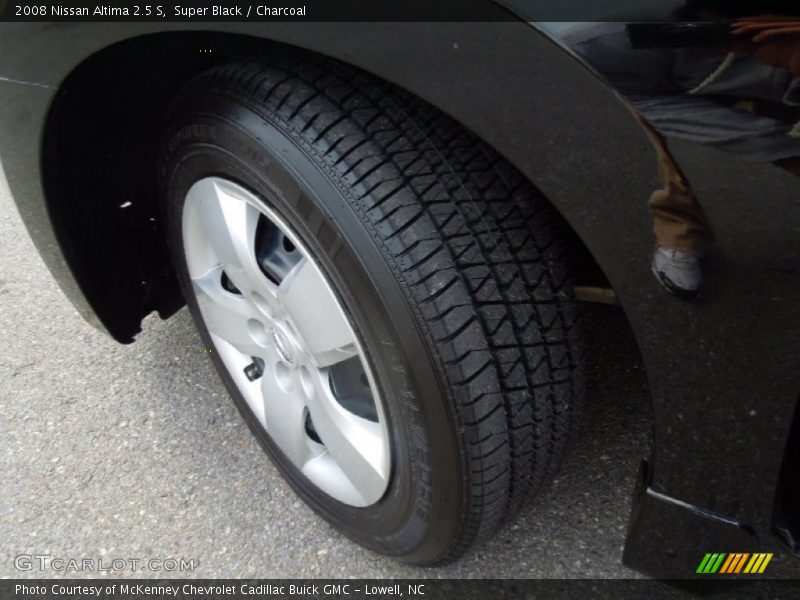 Super Black / Charcoal 2008 Nissan Altima 2.5 S