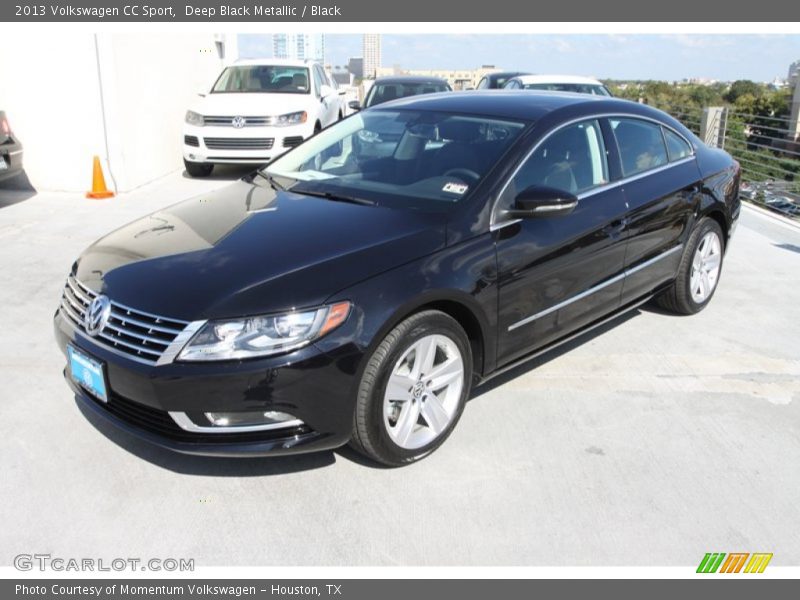Deep Black Metallic / Black 2013 Volkswagen CC Sport