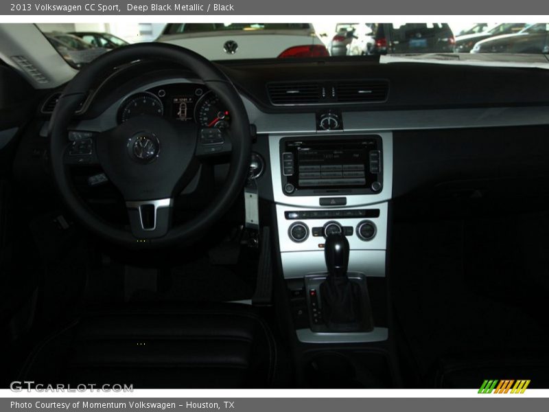 Deep Black Metallic / Black 2013 Volkswagen CC Sport
