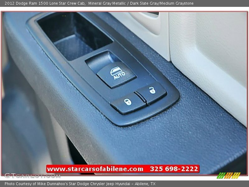 Mineral Gray Metallic / Dark Slate Gray/Medium Graystone 2012 Dodge Ram 1500 Lone Star Crew Cab