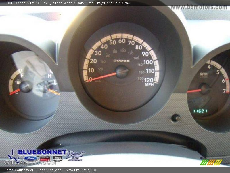 Stone White / Dark Slate Gray/Light Slate Gray 2008 Dodge Nitro SXT 4x4