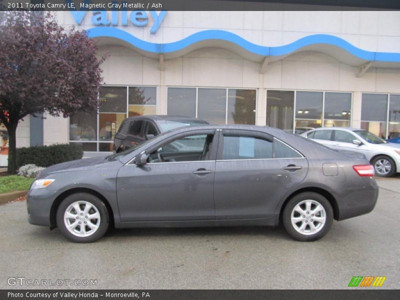 Magnetic Gray Metallic / Ash 2011 Toyota Camry LE
