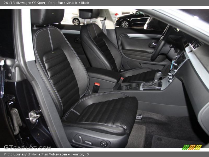 Deep Black Metallic / Black 2013 Volkswagen CC Sport