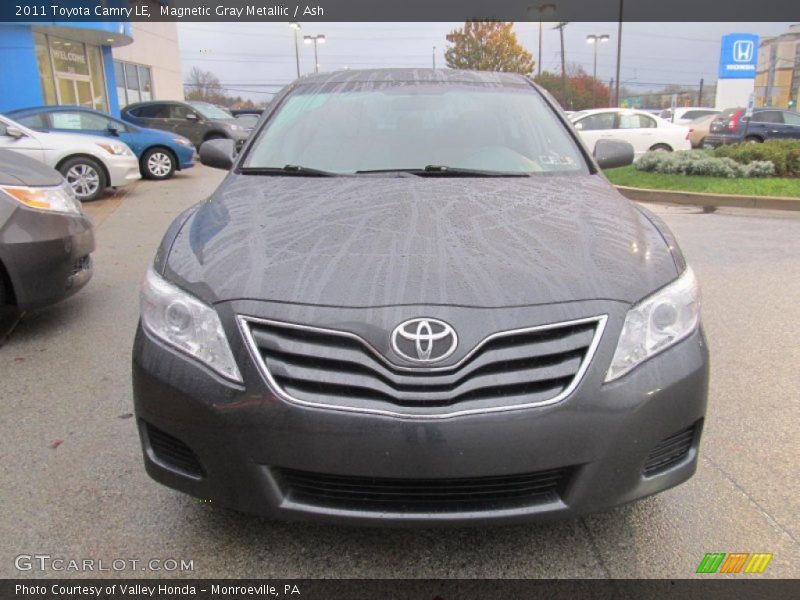 Magnetic Gray Metallic / Ash 2011 Toyota Camry LE