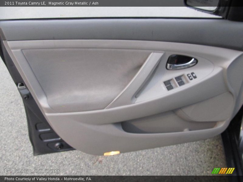 Magnetic Gray Metallic / Ash 2011 Toyota Camry LE