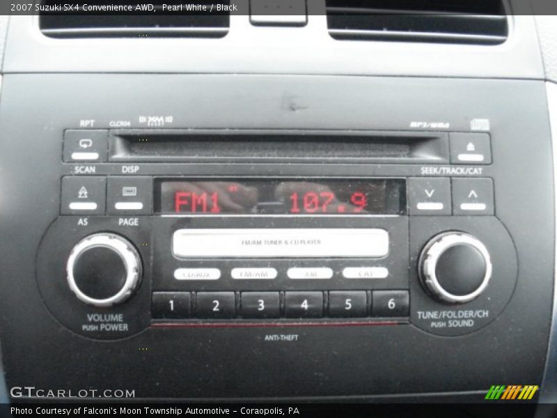 Audio System of 2007 SX4 Convenience AWD