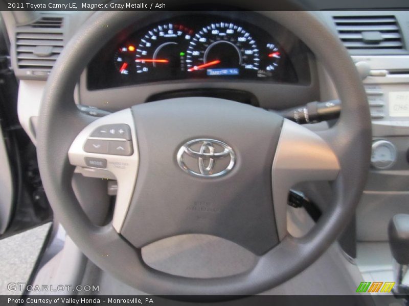 Magnetic Gray Metallic / Ash 2011 Toyota Camry LE